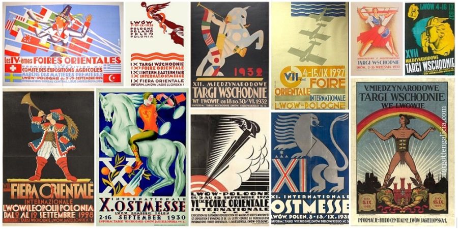 The Eastern Fair In Lviv Art Deco Posters Forgotten Galicia